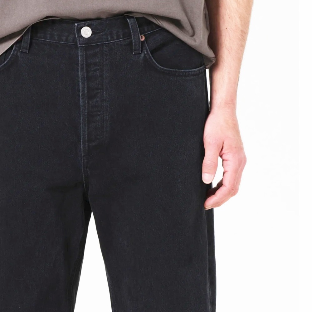 AGOLDE Black Wash straight Leg Jeans High Rise Size 27